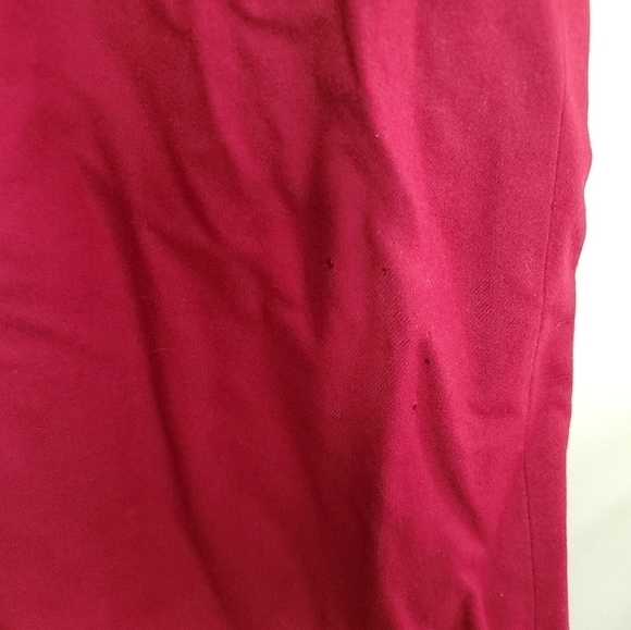 Vintage NWT Pendleton | Red Wool Pencil Skirt Size 20W - Picture 7 of 8